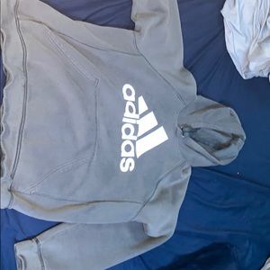 Grey Adidas Hoodie